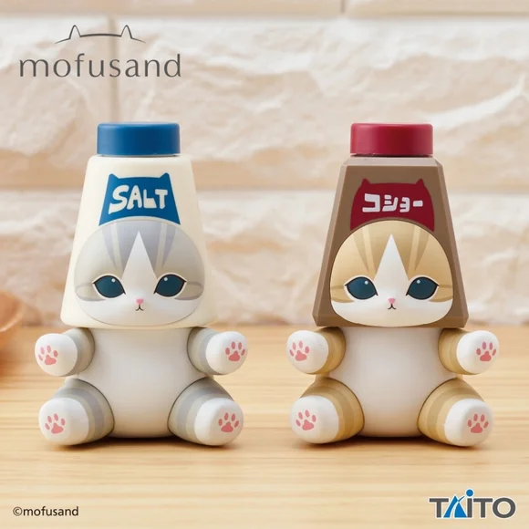 Mofusand Salt and Pepper Shaker Rare